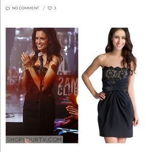 Robert Rodriguez Strapless Cocktail Mini Dress